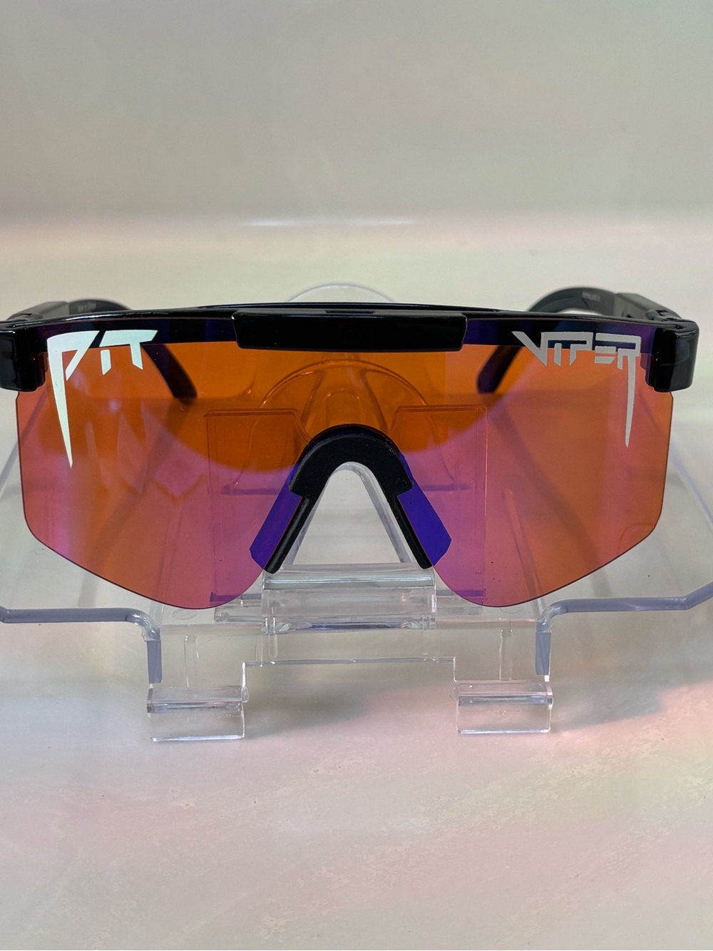 Pit Viper Royal Load Frameless Safety Glasses Amber Lens Anti-Reflective